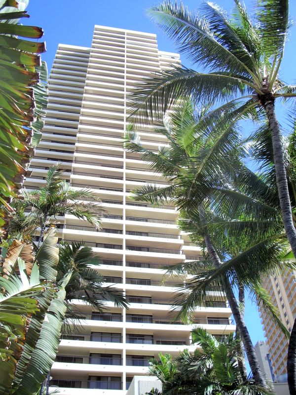 Waikiki-Beach-Tower-Exterior Exterior of Waikiki Beach Tower