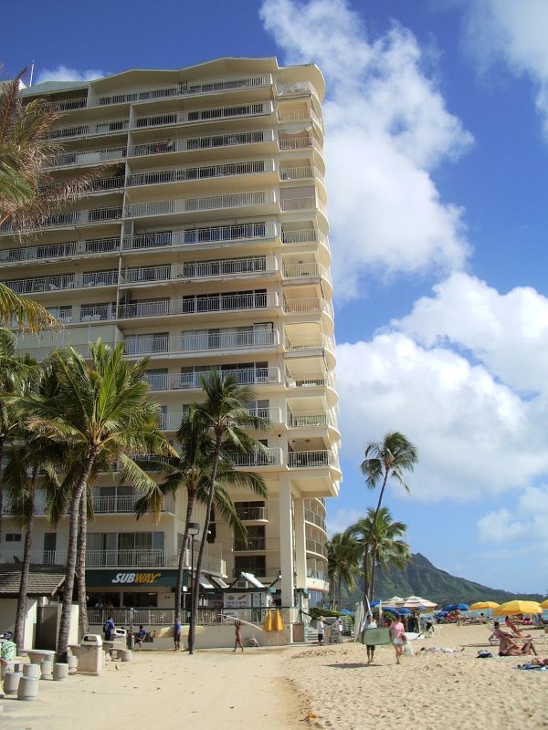Waikiki-Shore-Exterior Exterior of Waikiki Shore